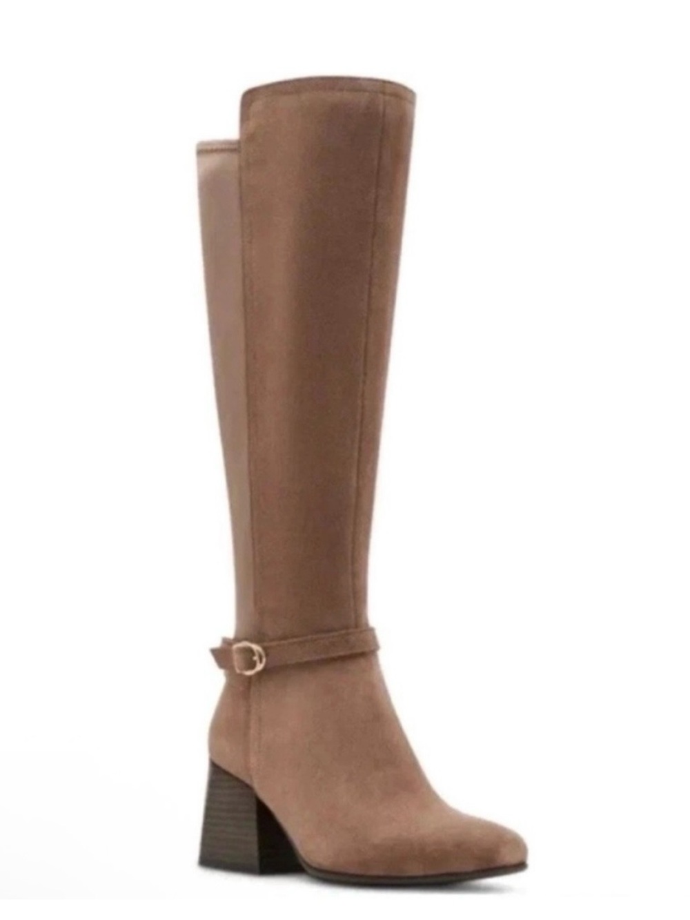 Blondo Twyla Waterproof Kneehigh Women's Beige Suede Boots 8.5 - MSRP $219